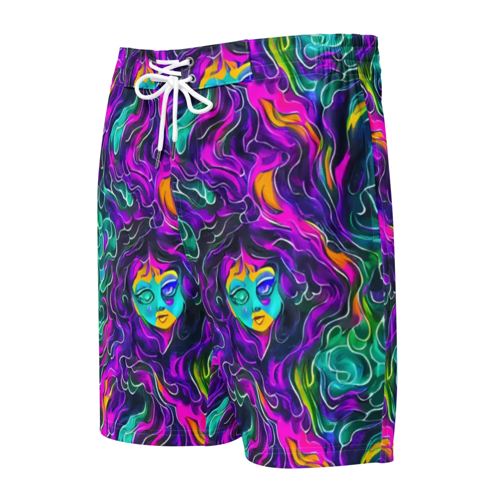 Vortex Dream on Men's Board Shorts — Front