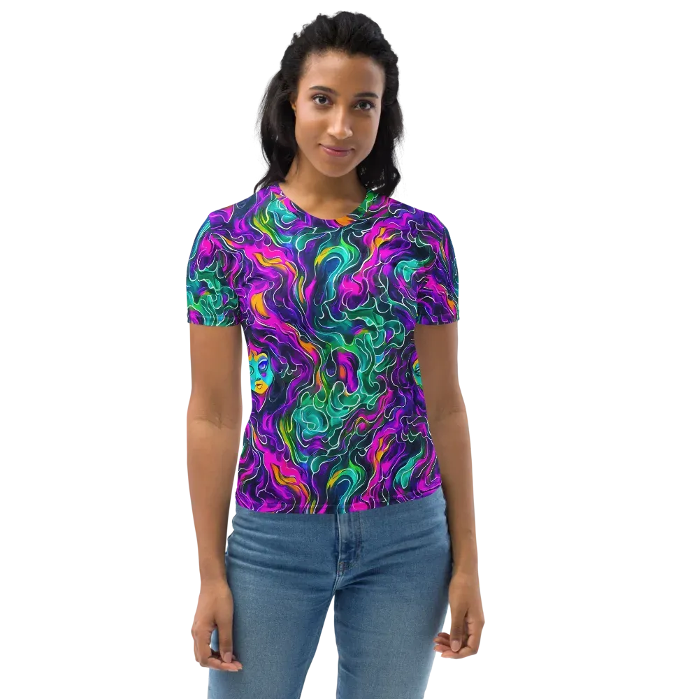 Vortex Dream on Women's Crew Neck T-Shirt — Front