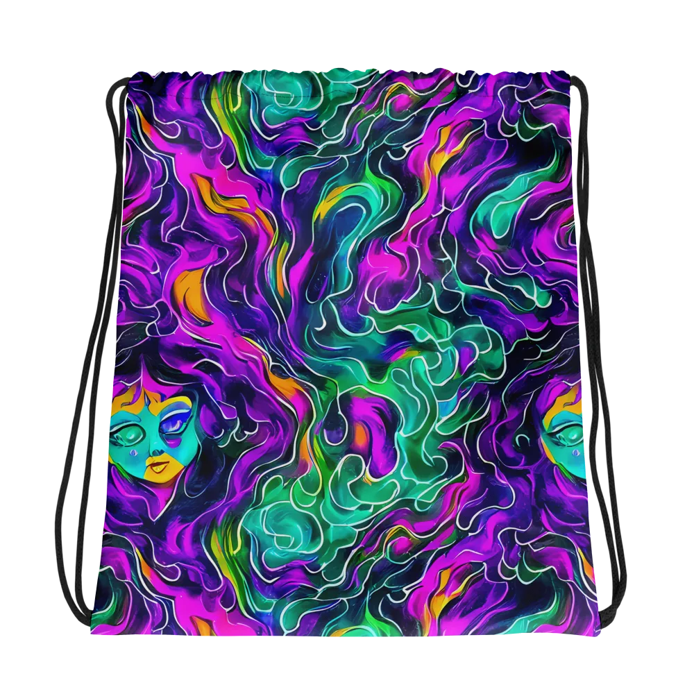 Vortex Dream on Drawstring Bag — Photo