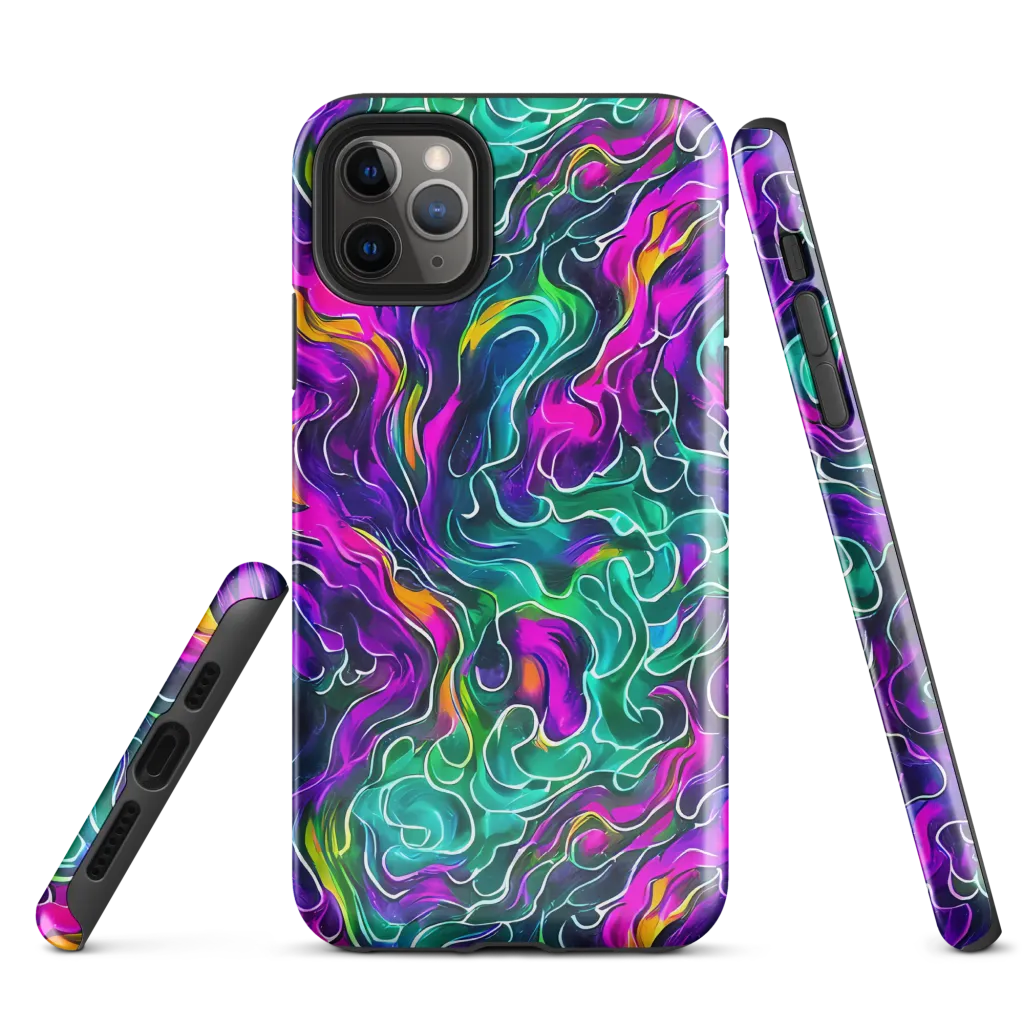 Vortex Dream on Tough Case for iPhone® — Front
