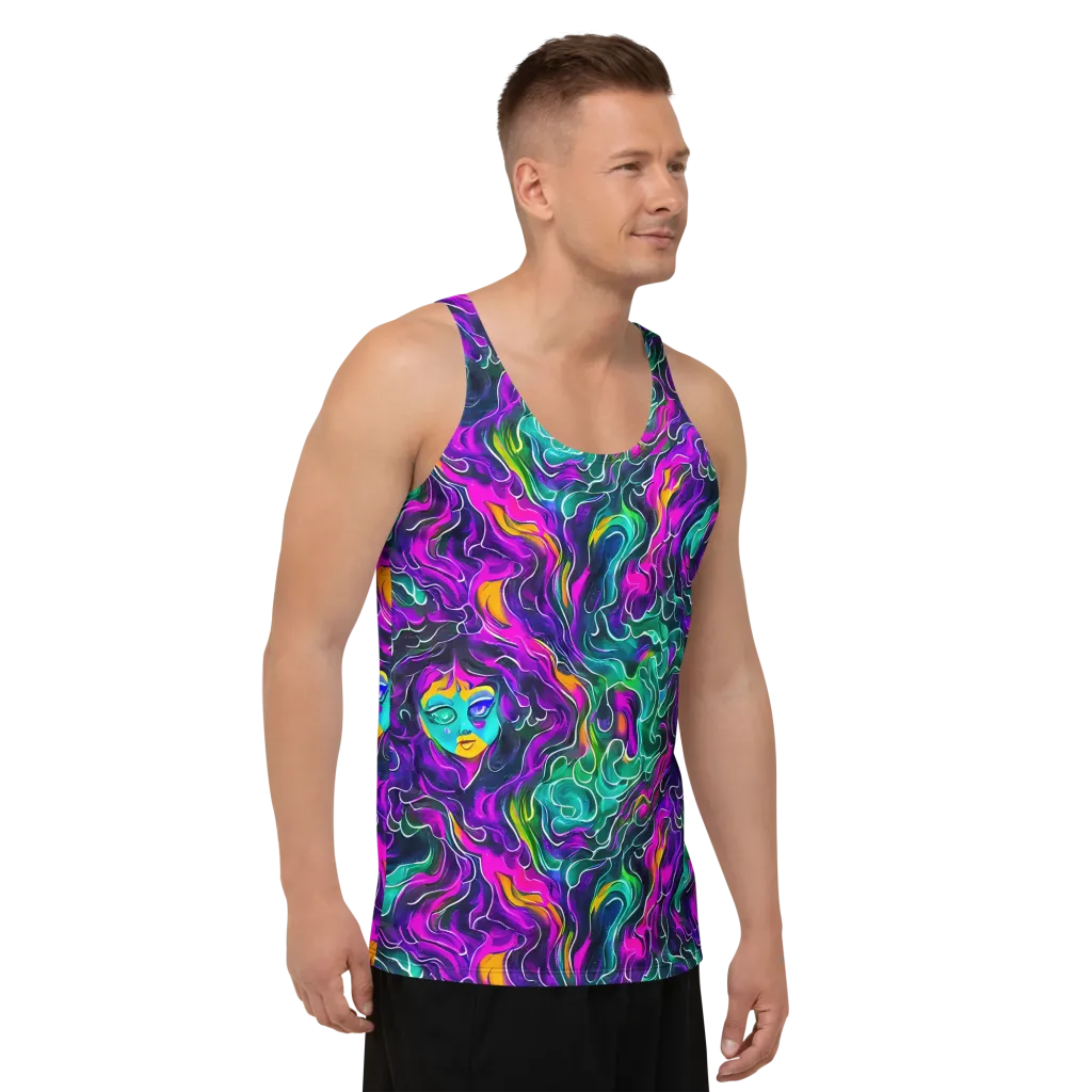 Vortex Dream on Men's Tank Top — Right Front