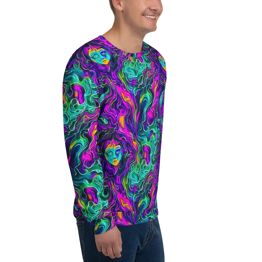Vortex Dream on Sweatshirt — Right Front