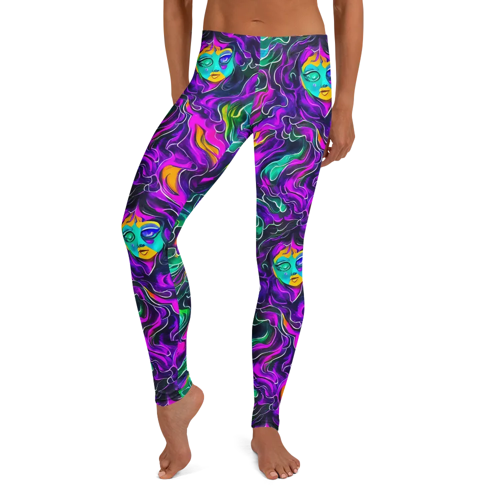 Vortex Dream on Leggings — Front