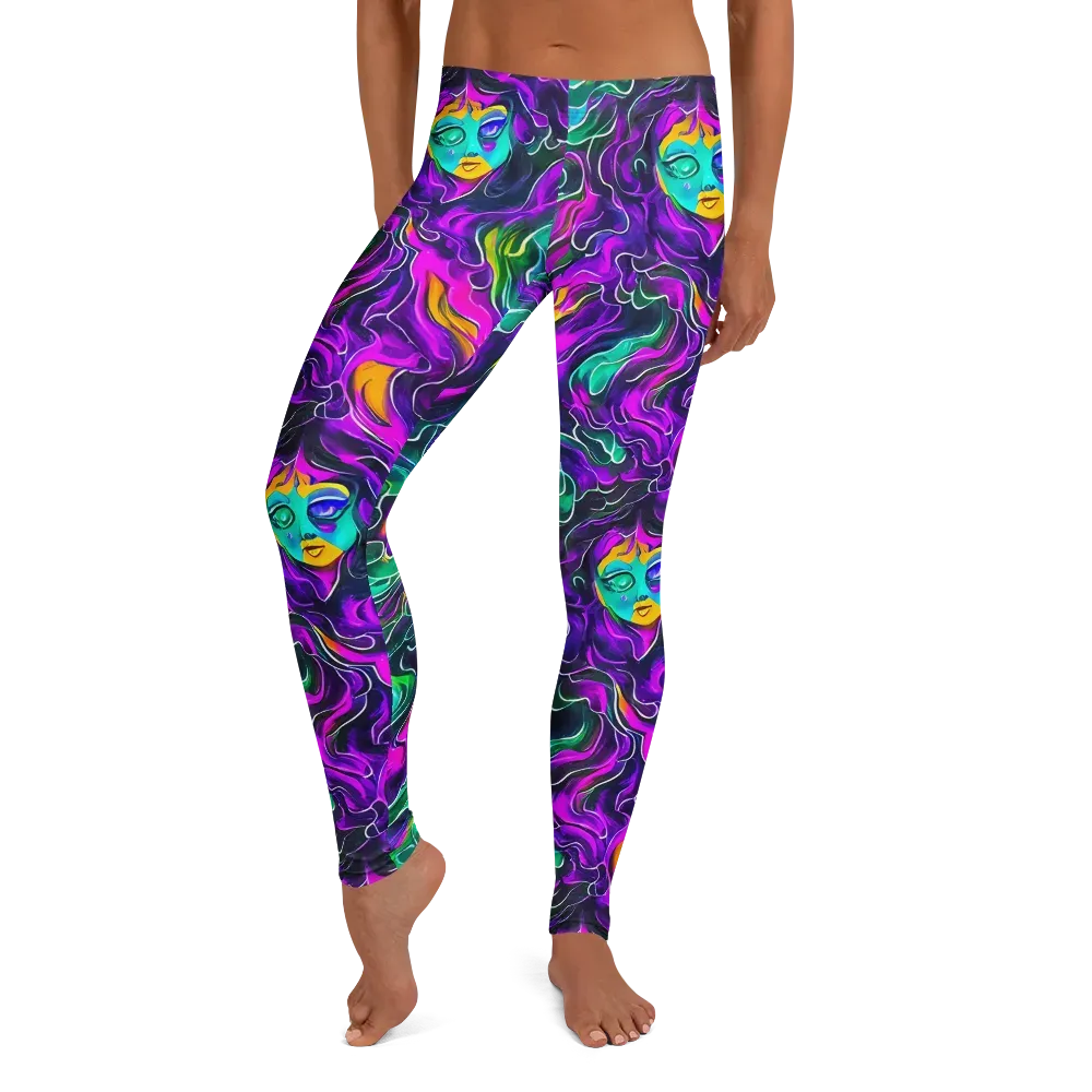 Vortex Dream on Leggings — Front