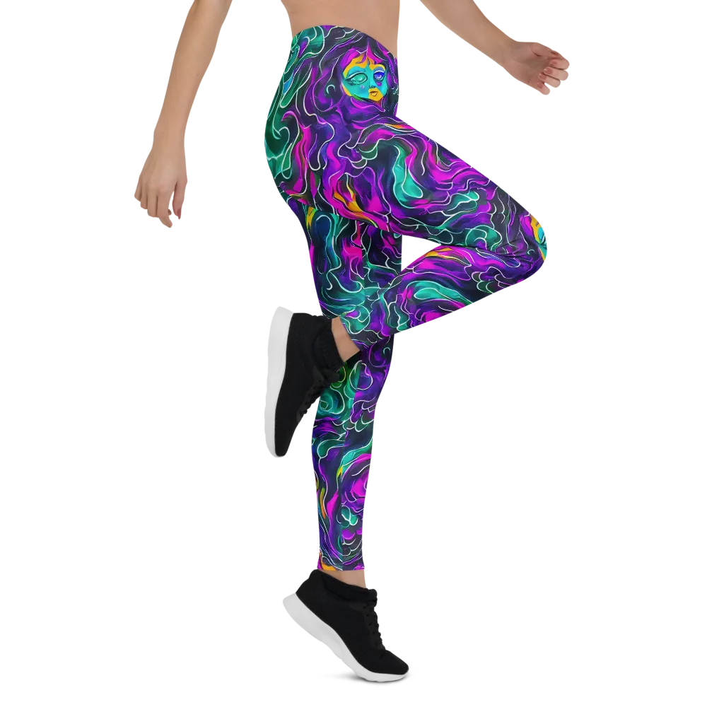 Vortex Dream on Leggings — Right
