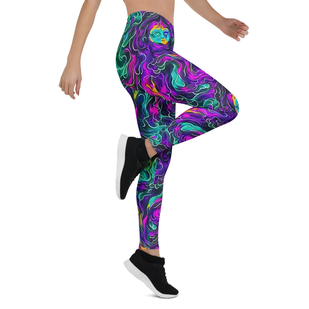 Vortex Dream on Leggings — Right