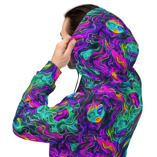 Vortex Dream on a Hoodie