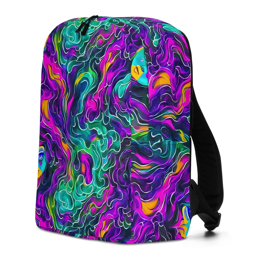 Vortex Dream on Minimalist Backpack — Left