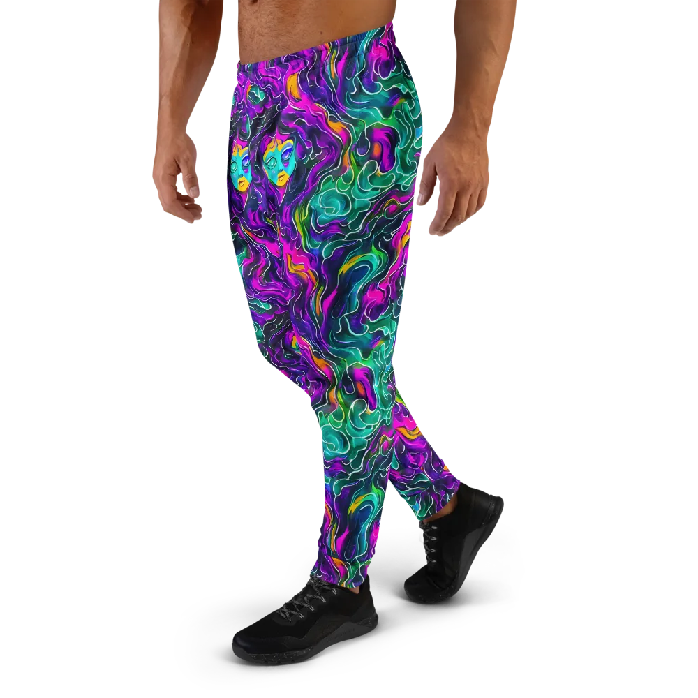 Vortex Dream on Men's Joggers — Left