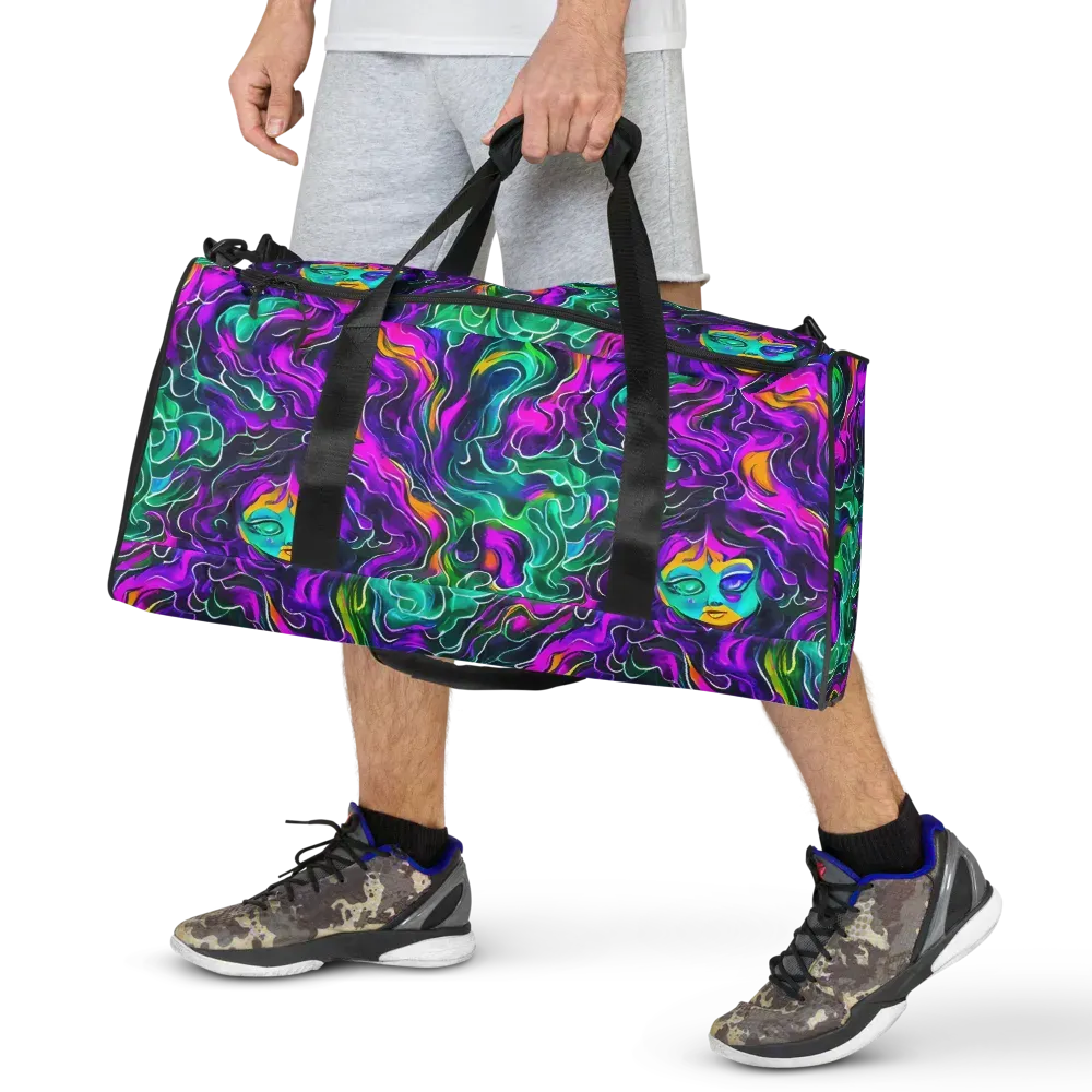 Vortex Dream on Duffle Bag — Front