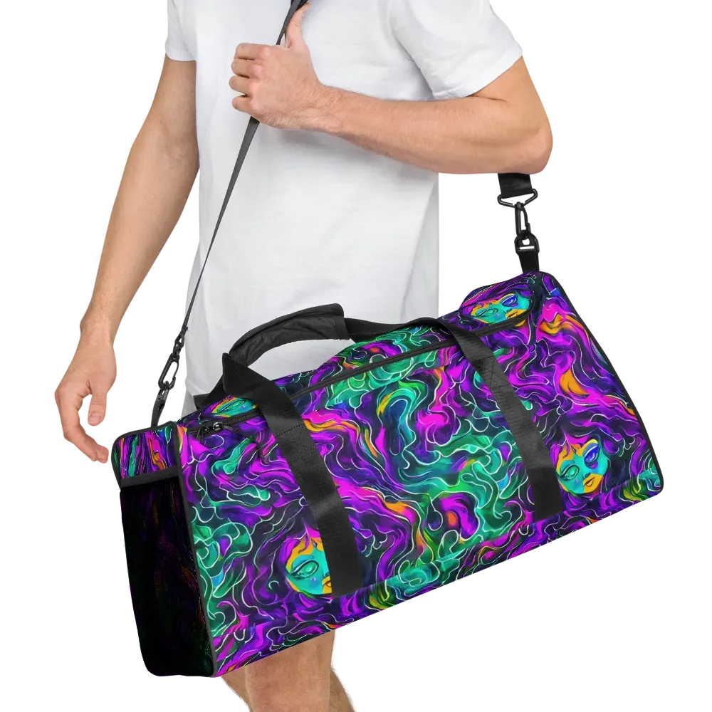 Vortex Dream on Duffle Bag — Right Front