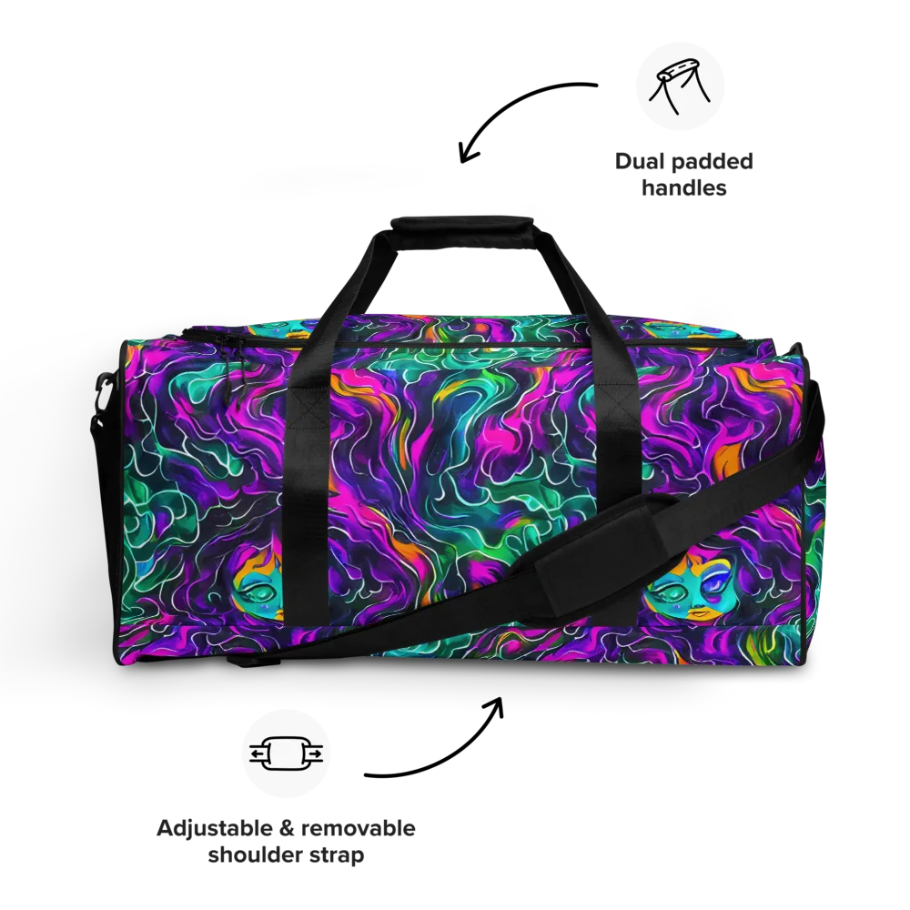 Vortex Dream on Duffle Bag — Front