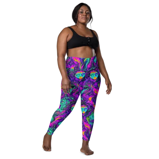 Vortex Dream on a Leggings with Pockets