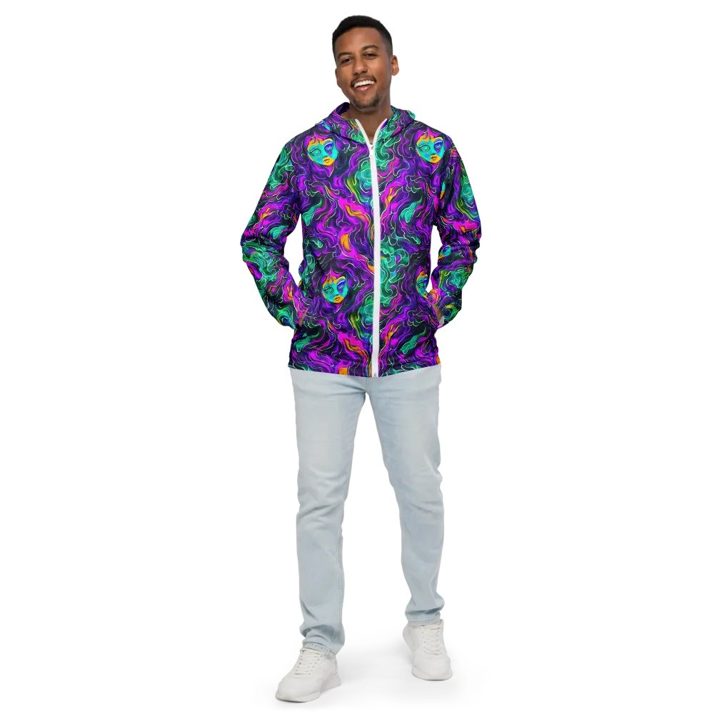 Vortex Dream on Men's Windbreaker — Front