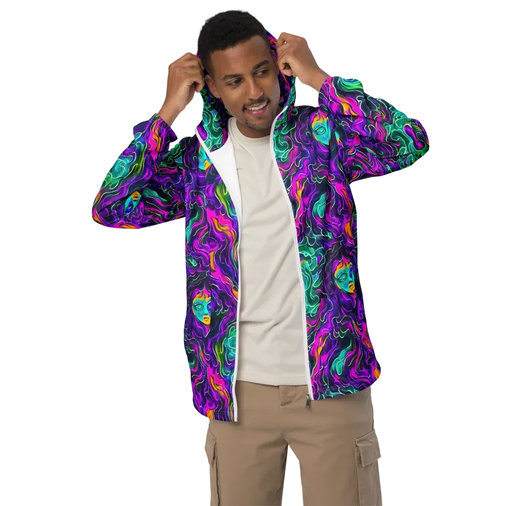 Vortex Dream on Men's Windbreaker — Front
