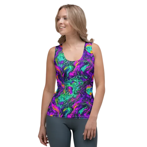 Vortex Dream on a Women's Tank Top