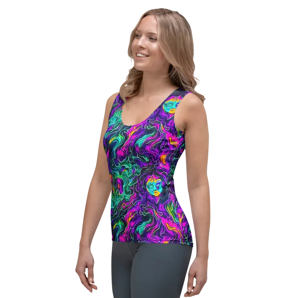 Vortex Dream on Women's Tank Top — Left Front