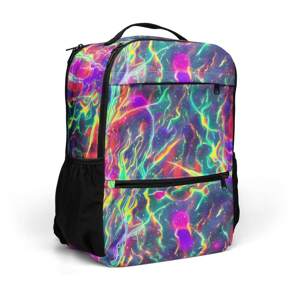 Twin Pines on Utility Backpack — Right Front