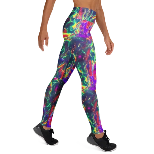Twin Pines on a Yoga Leggings