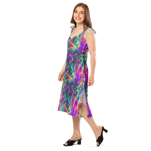 Twin Pines on a Slip Dress