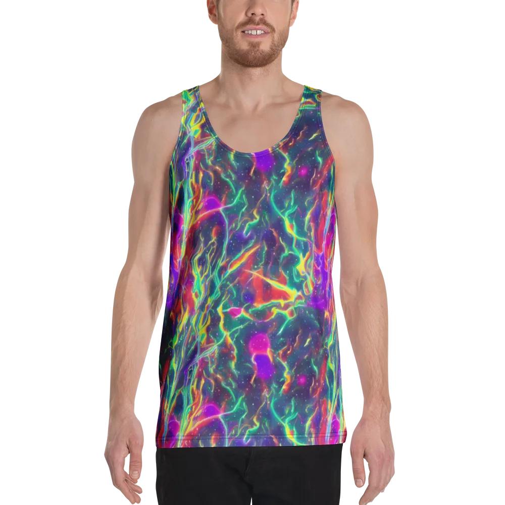 Twin Pines on Men's Tank Top — Front