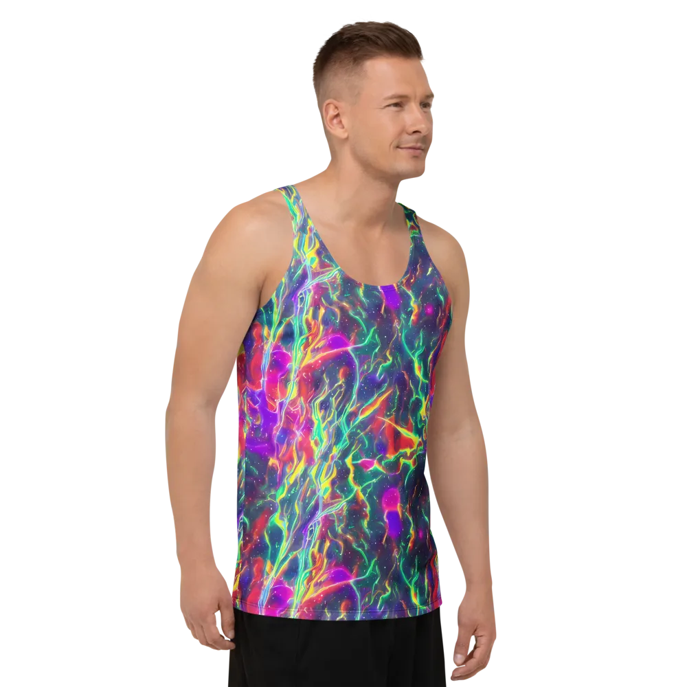 Twin Pines on Men's Tank Top — Right Front