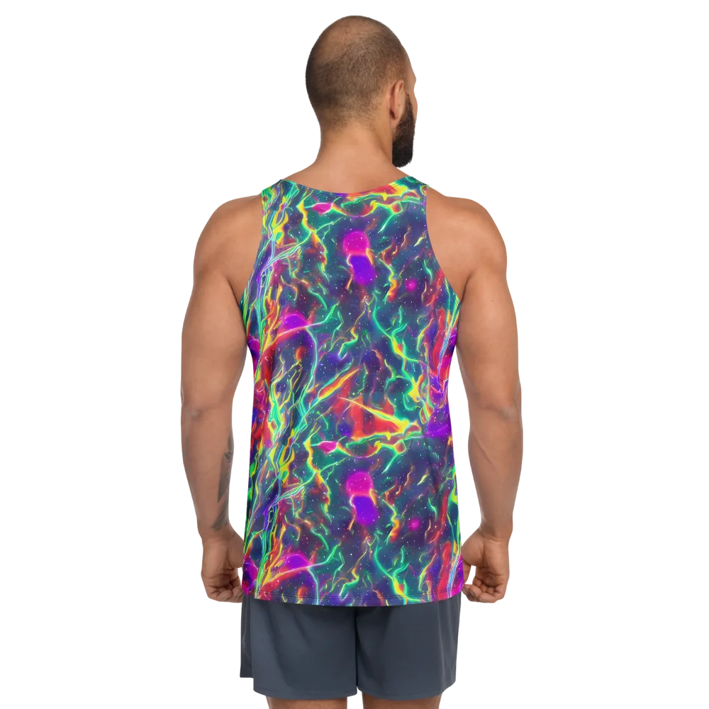 Twin Pines on Men's Tank Top — Back