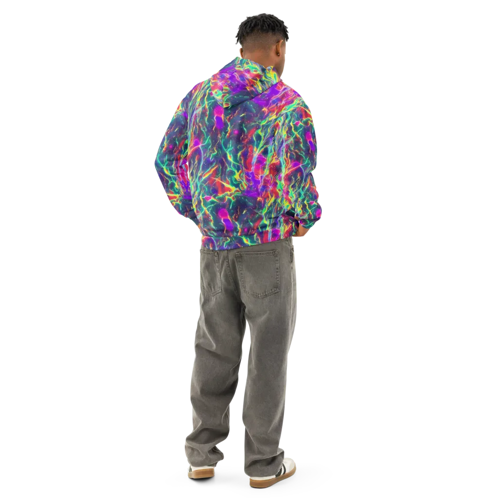 Twin Pines on Cotton Hoodie — Back