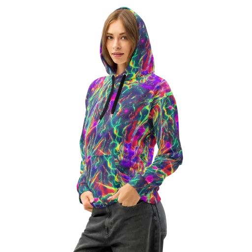 Twin Pines on a Cotton Hoodie
