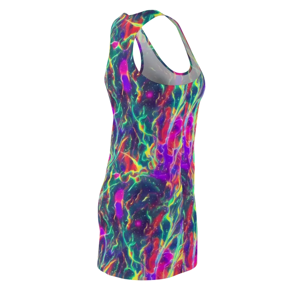 Twin Pines on Racerback Dress — Back Side