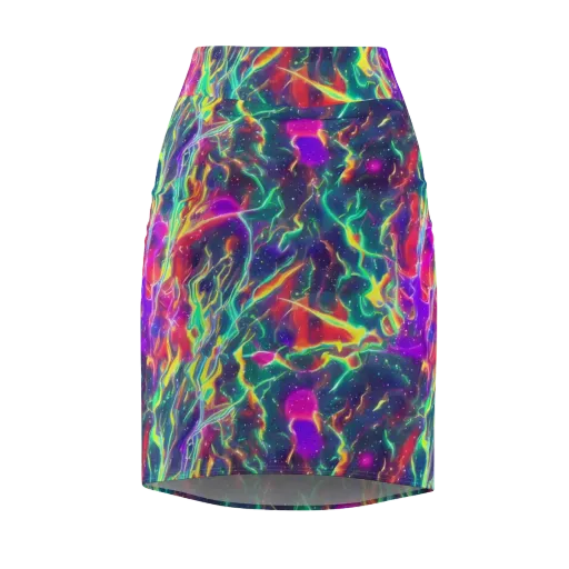 Twin Pines on a Pencil Skirt