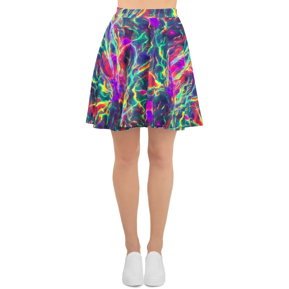 Twin Pines on Skater Skirt — Front