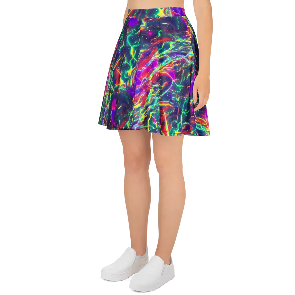 Twin Pines on Skater Skirt — Left