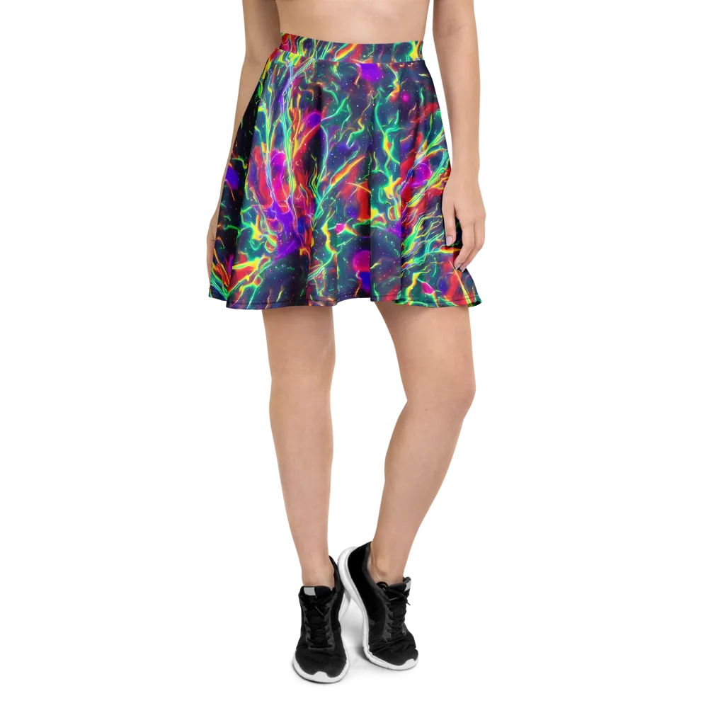 Twin Pines on Skater Skirt — Front