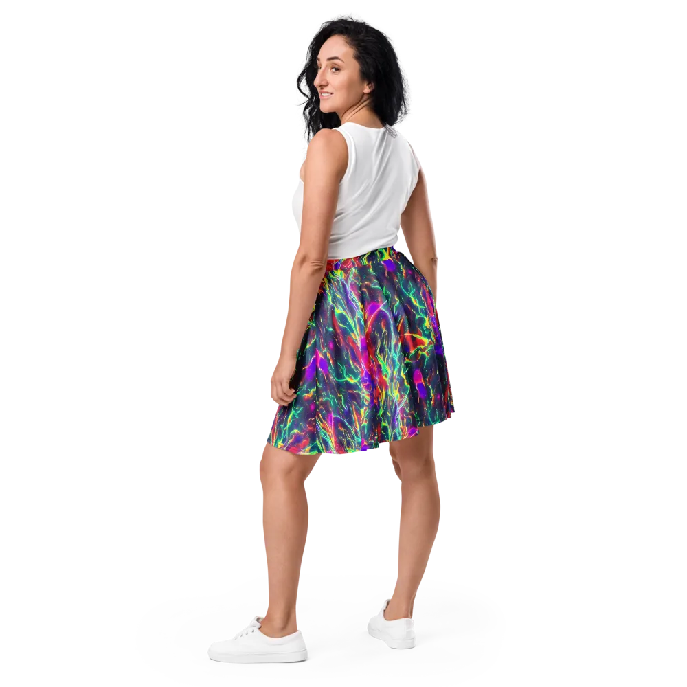 Twin Pines on Skater Skirt — Back