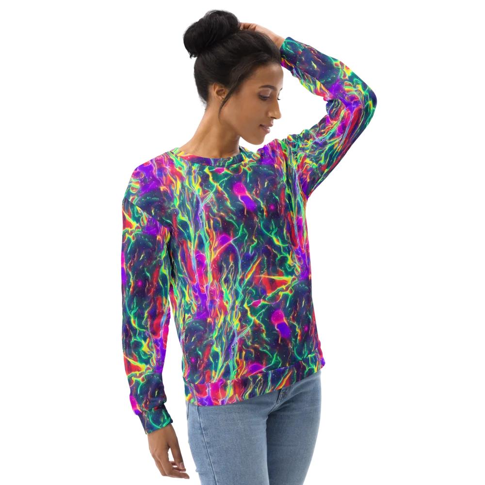 Twin Pines on Sweatshirt — Right Front