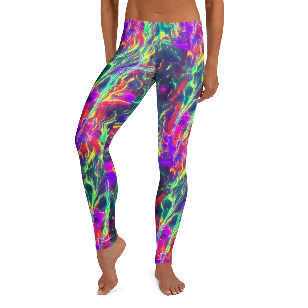 Twin Pines on Leggings — Front