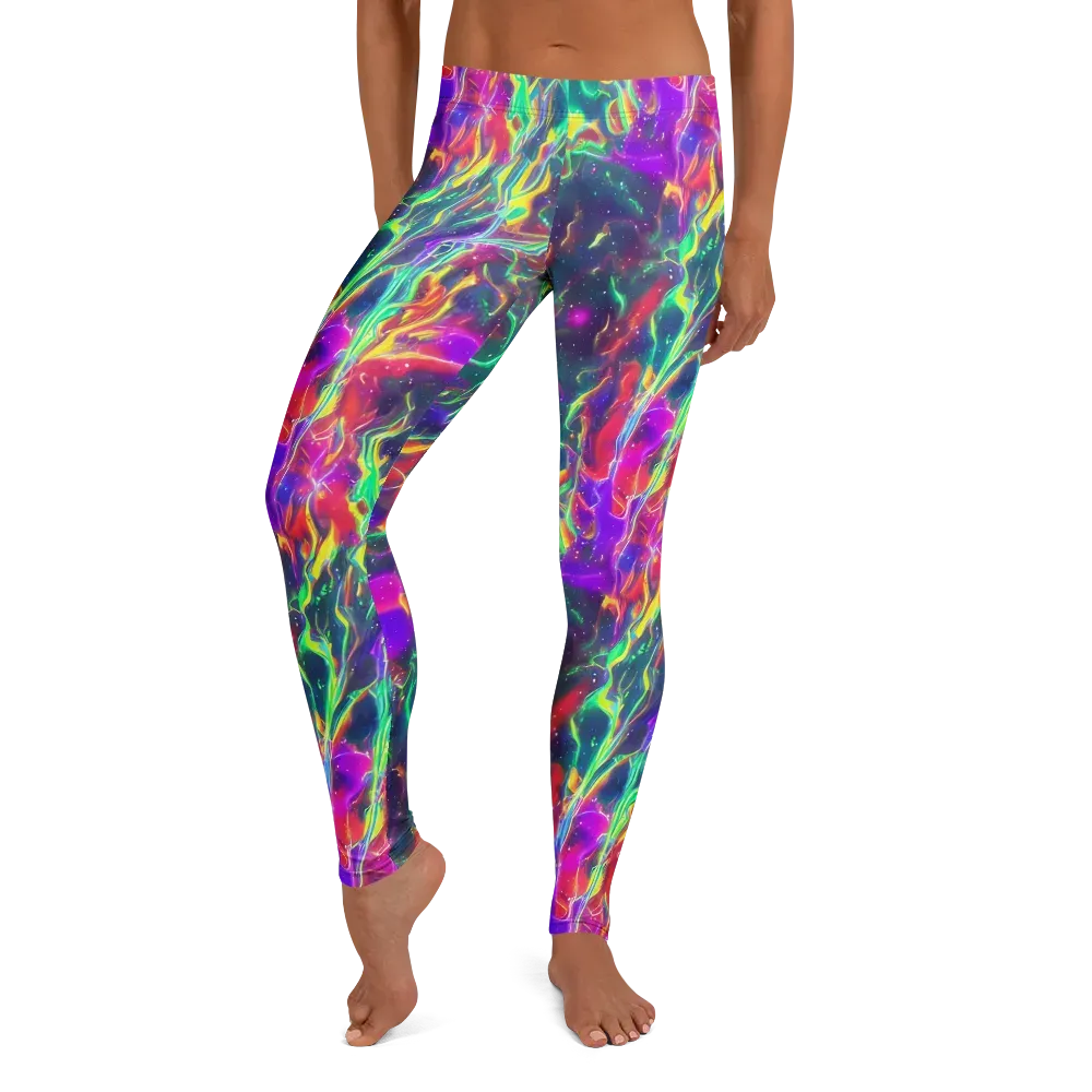 Twin Pines on Leggings — Front