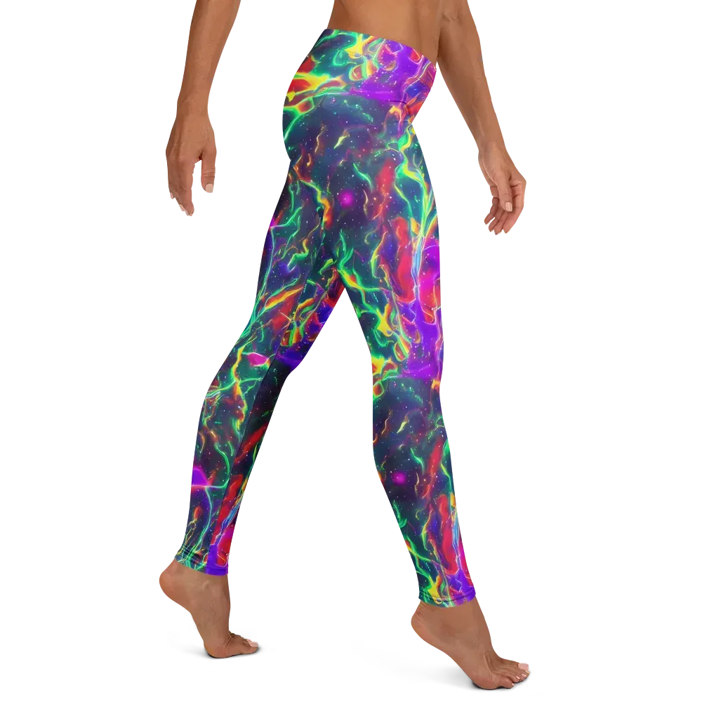 Twin Pines on Leggings — Right