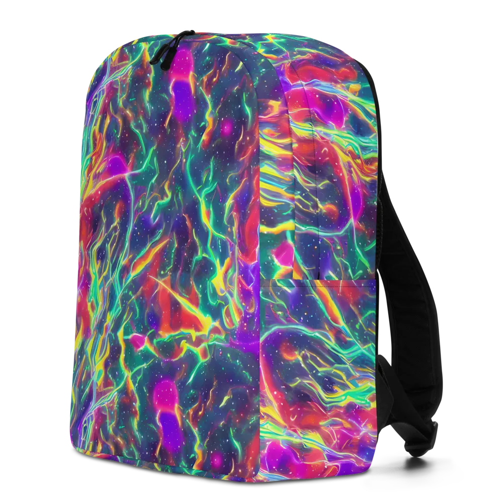 Twin Pines on Minimalist Backpack — Left