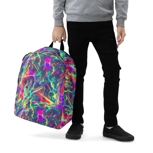 Twin Pines on a Minimalist Backpack