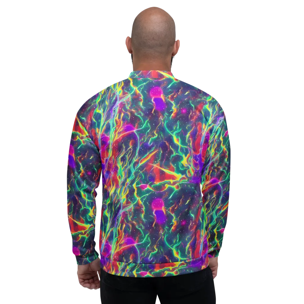 Twin Pines on Bomber Jacket — Back