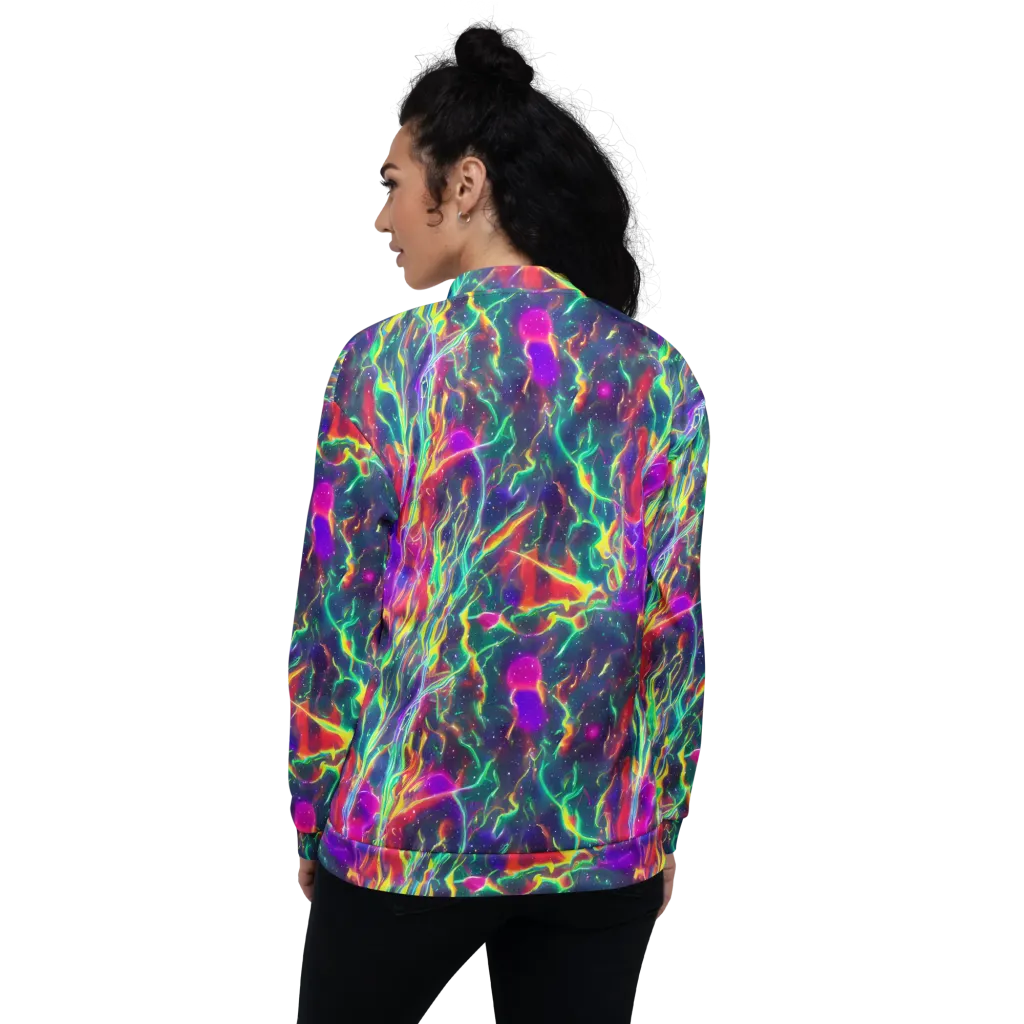 Twin Pines on Bomber Jacket — Back