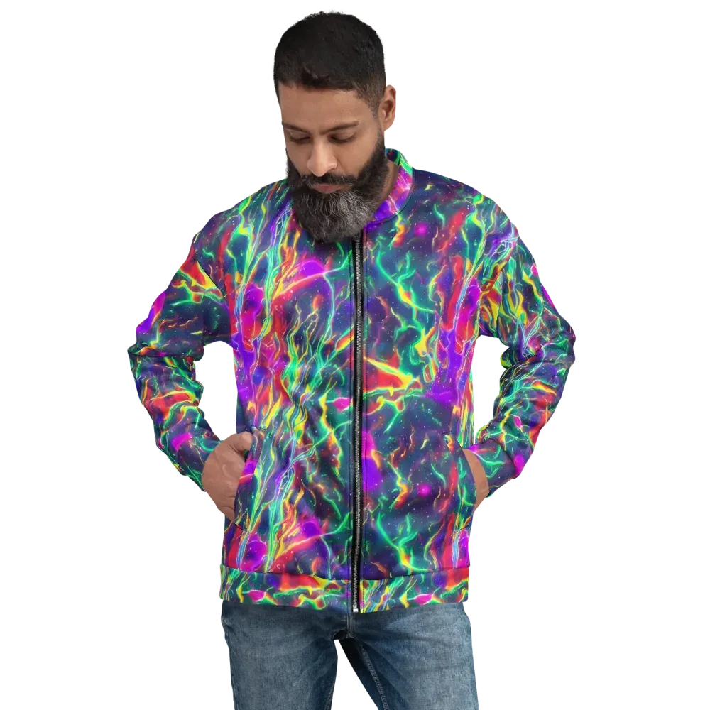 Twin Pines on Bomber Jacket — Front