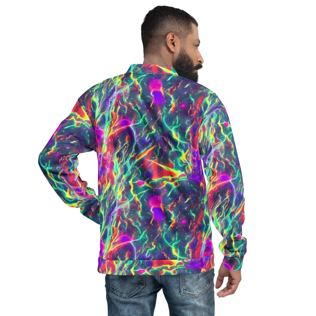 Twin Pines on Bomber Jacket — Back