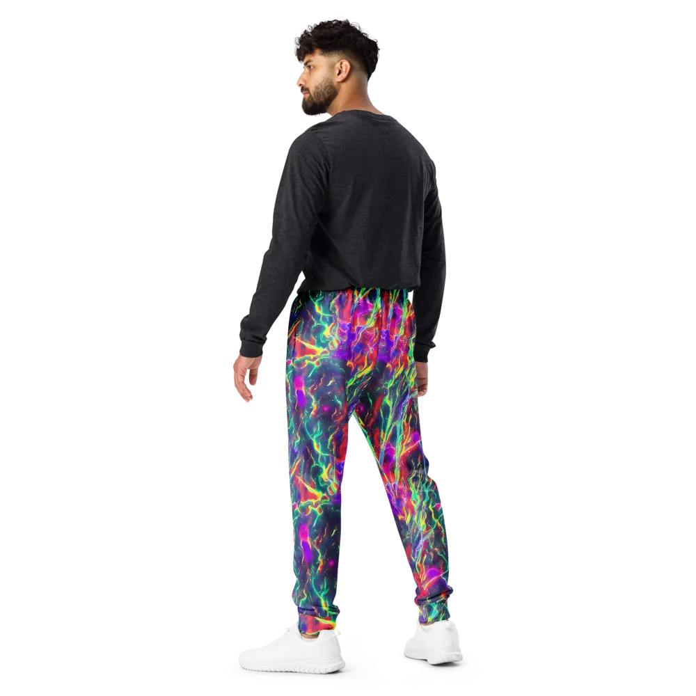 Twin Pines on Men's Joggers — Back