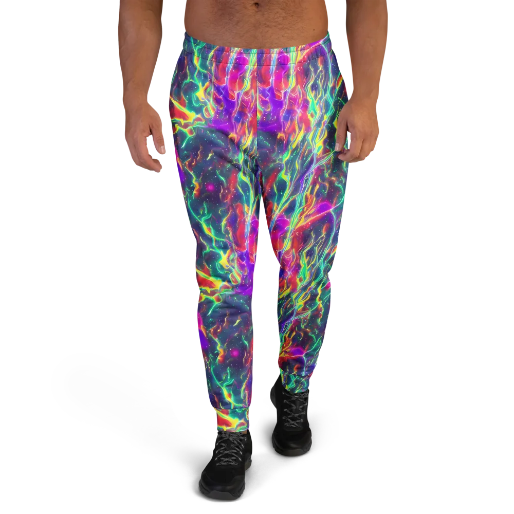 Twin Pines on Men's Joggers — Front