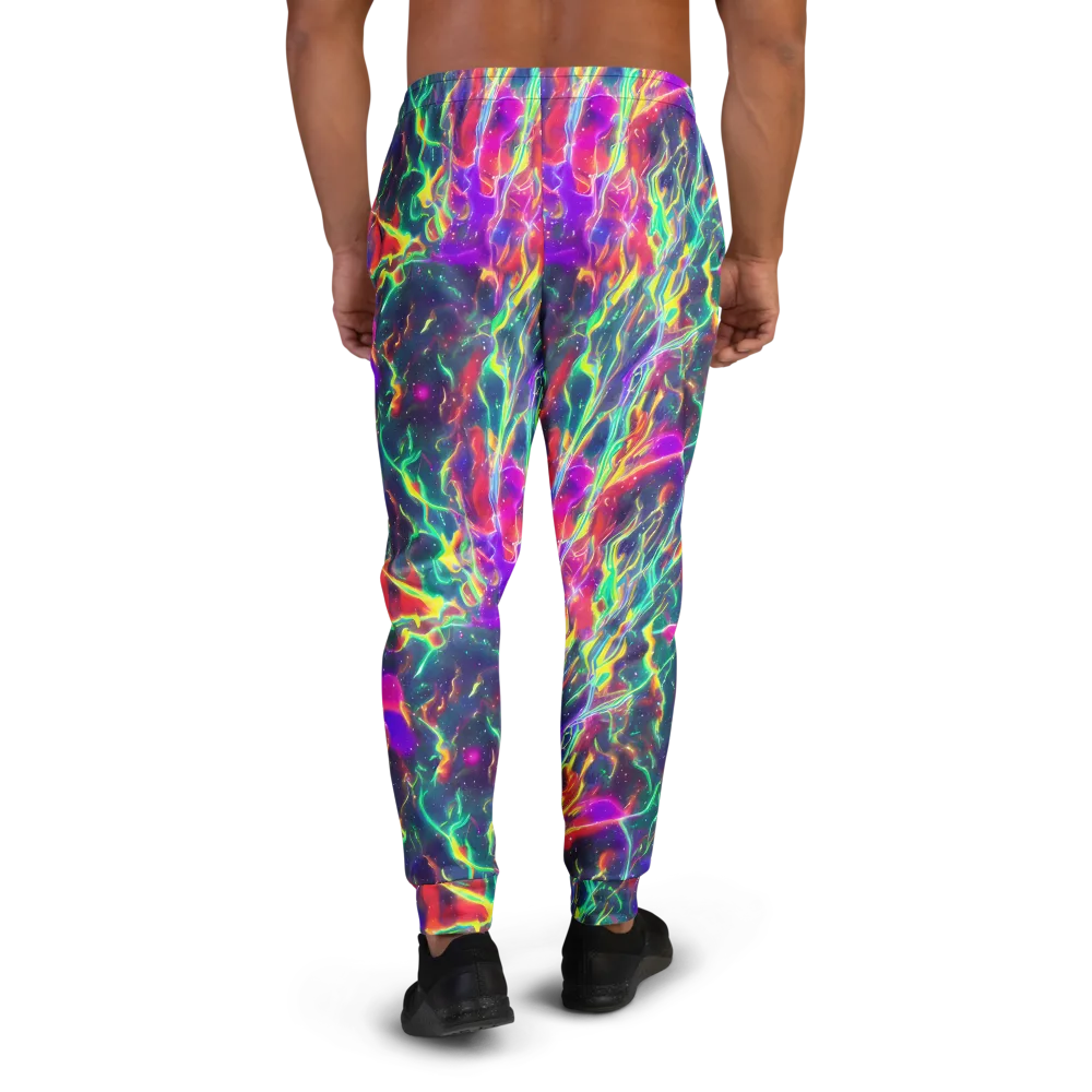 Twin Pines on Men's Joggers — Back