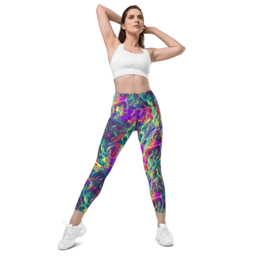 Twin Pines on a Leggings with Pockets