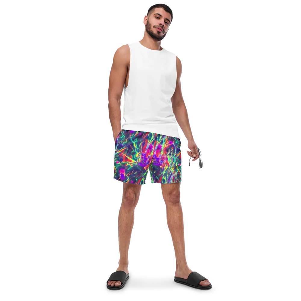 Twin Pines on Swim Trunks — Front